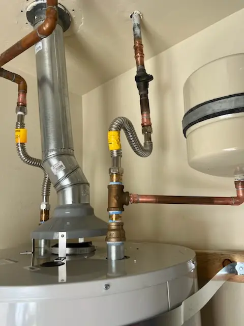 Water heater installation and plumbing repair in Wyoming